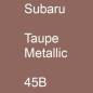 Preview: Subaru, Taupe Metallic, 45B.